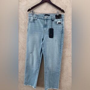 Truth & Theory High Rise Ankle Skinny Jeans